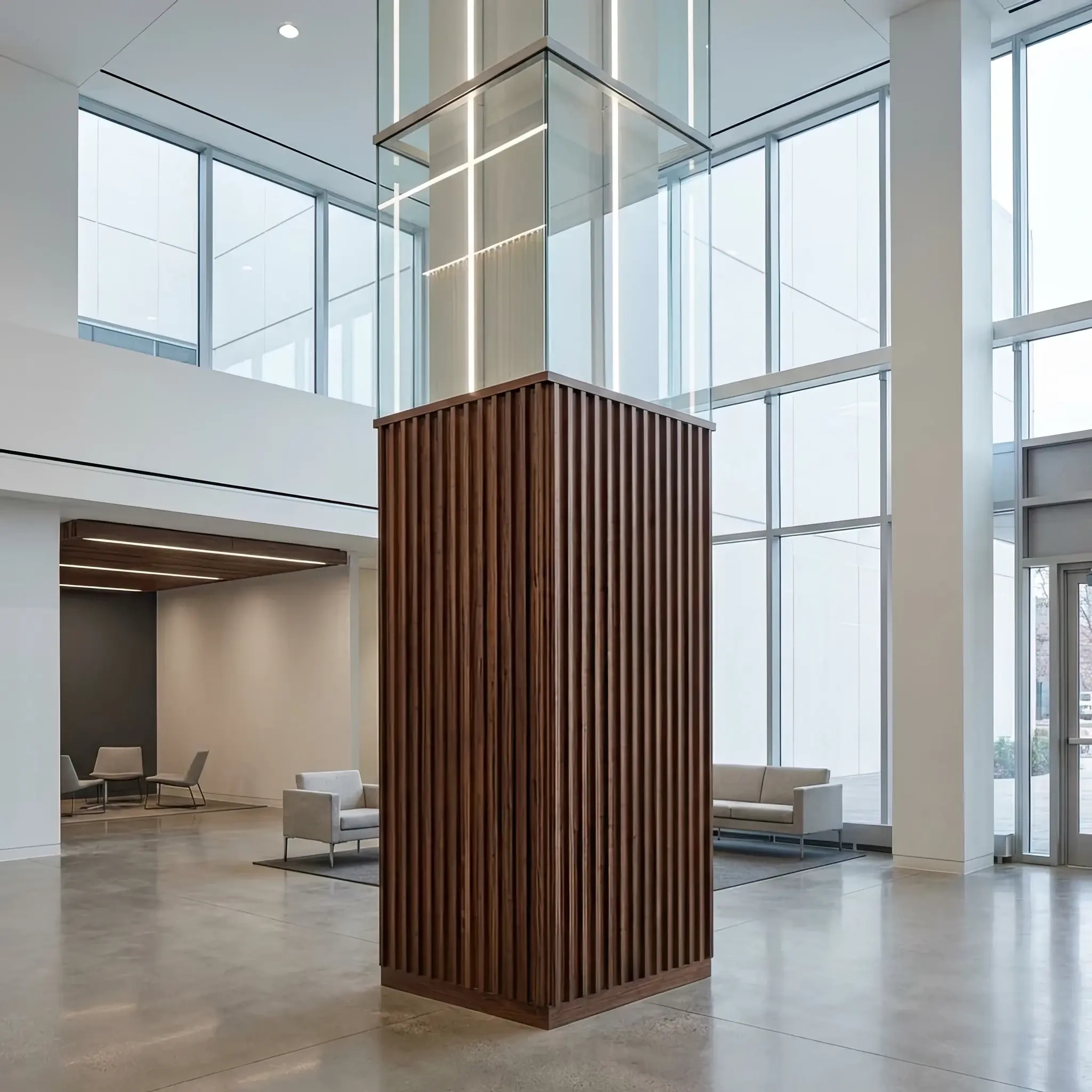 Архитектура и дизайн: Макросъемка структуры умной ткани с интегрированными пьезоэлектрическими волокнами