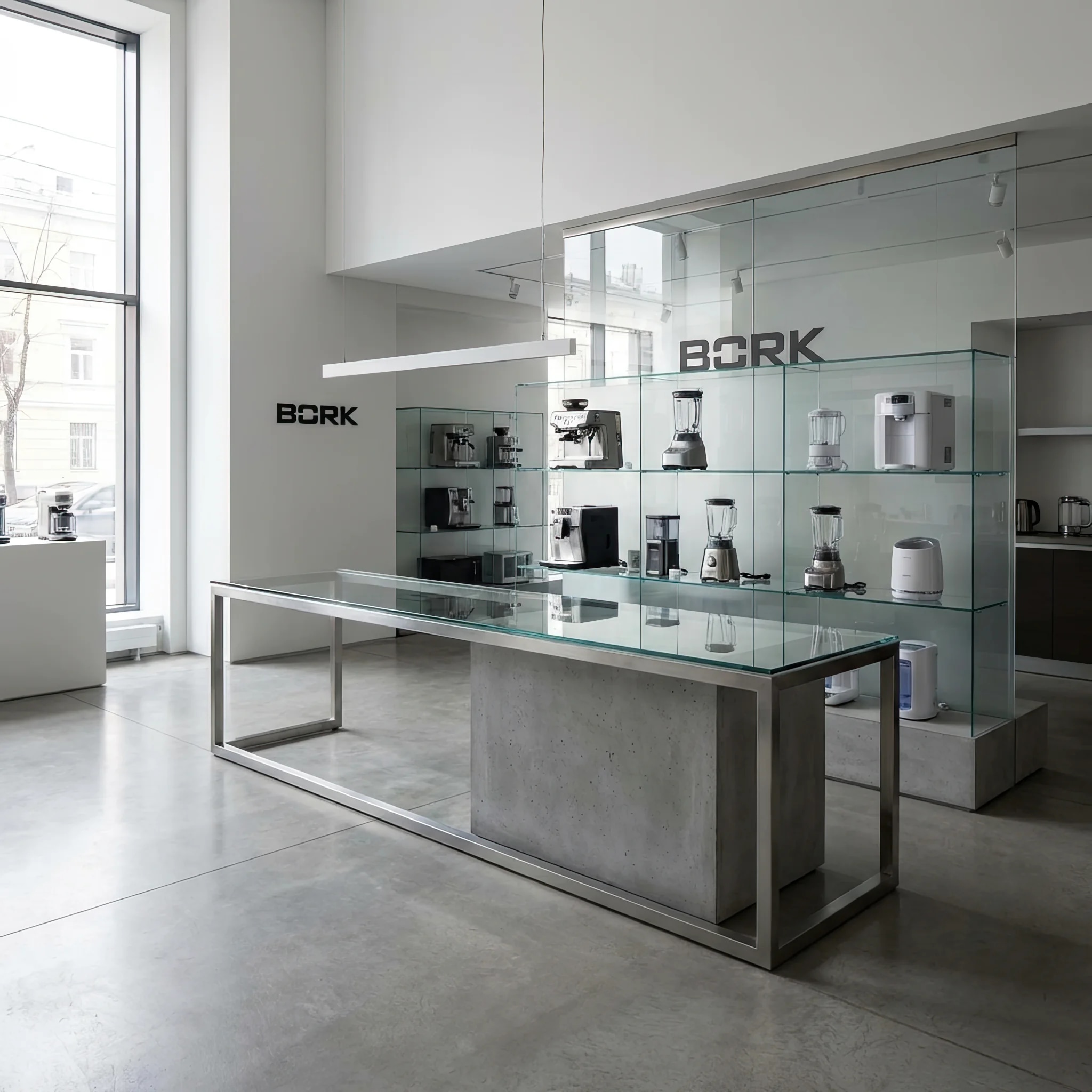 Стекло и сталь