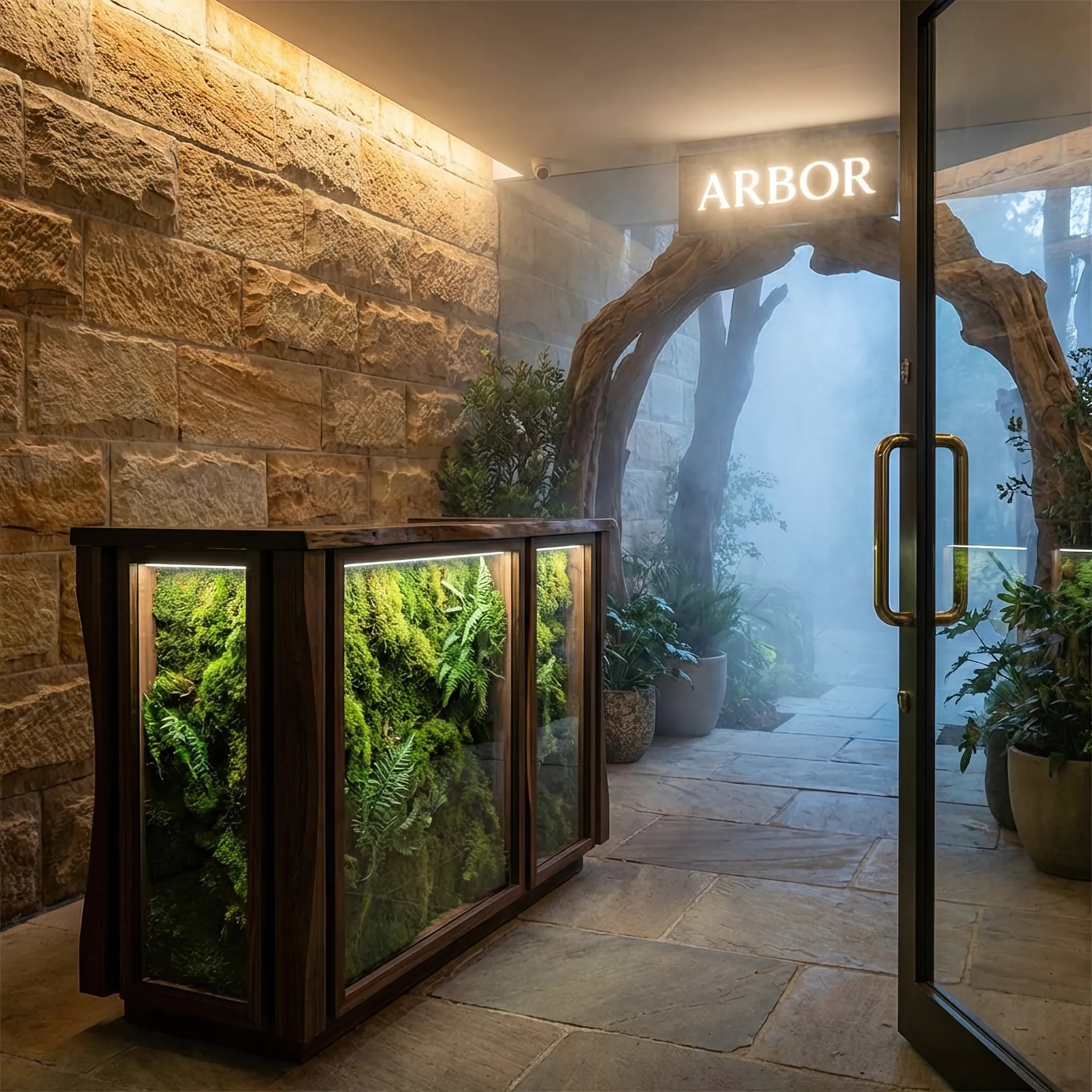 Лесной туман