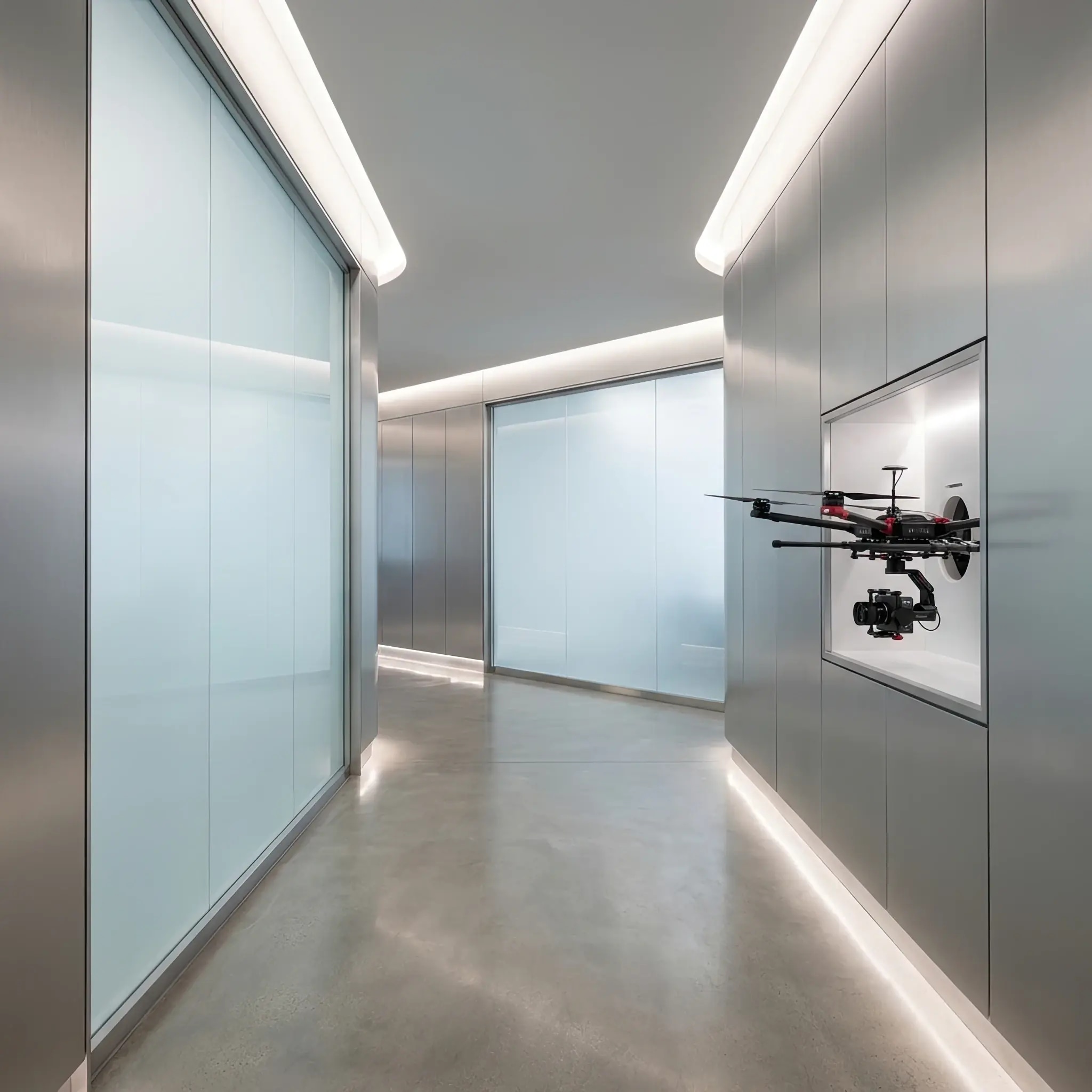 Архитектура и дизайн: Оформление каскад в вестибюль, который на самом деле является высокотехнологичным биореактором, очищающим воду здания до состояния питьевой