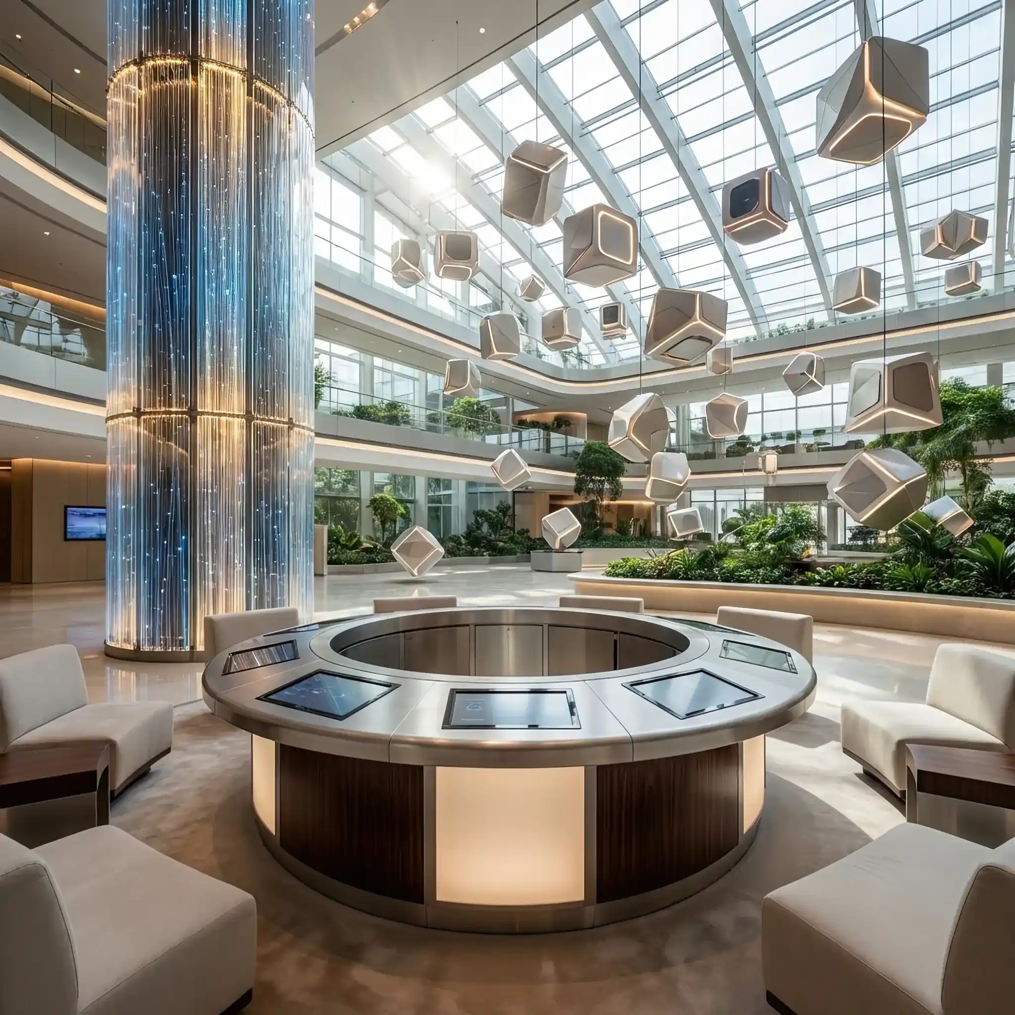 Архитектура и дизайн: Синхро-архитектор сервисного продукта выстраивает прецизионную логистическую структуру взаимодействия автономных модулей в пространстве вестибюль