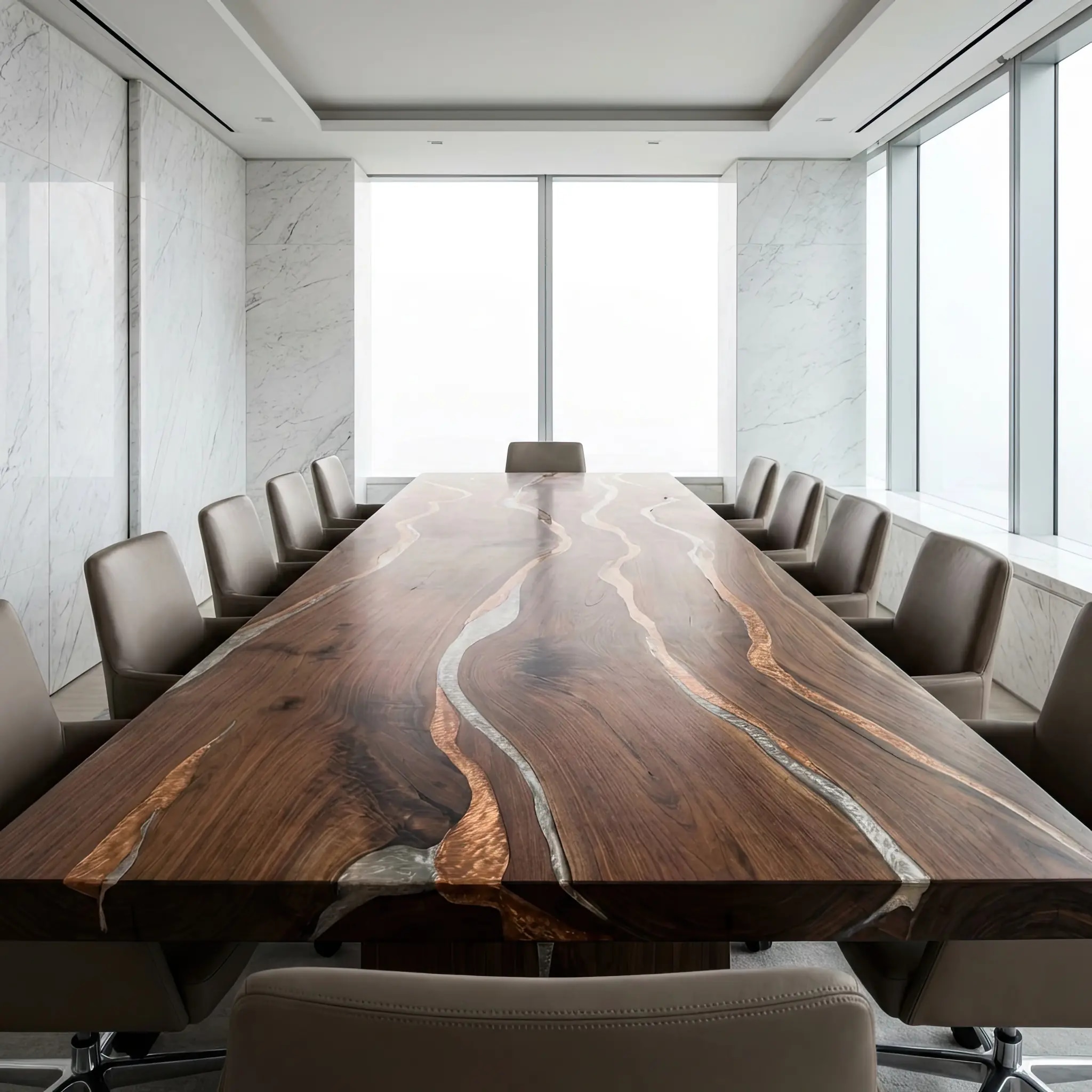 Архитектура и дизайн: Оформление инсталляция в вестибюль, состоящая из перетекающих металлических капель, управляемых магнитным полем