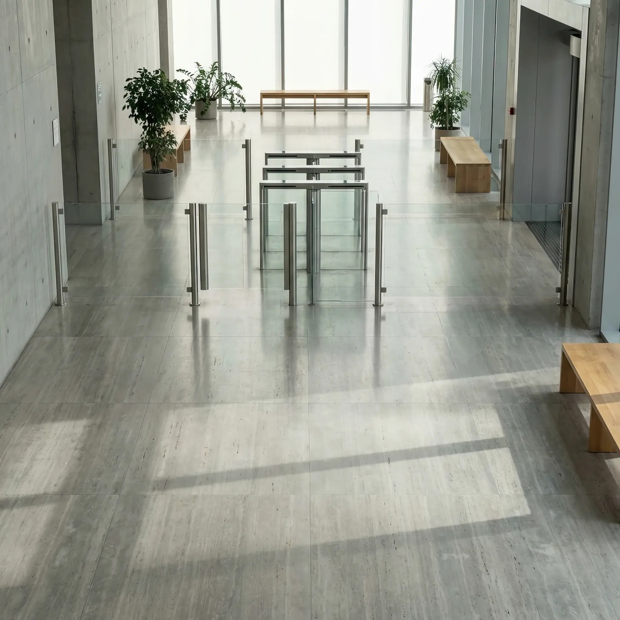 Архитектура и дизайн: Прозрачные барьеры с эффектом самовосстановления обеспечивают безопасность без визуального шума