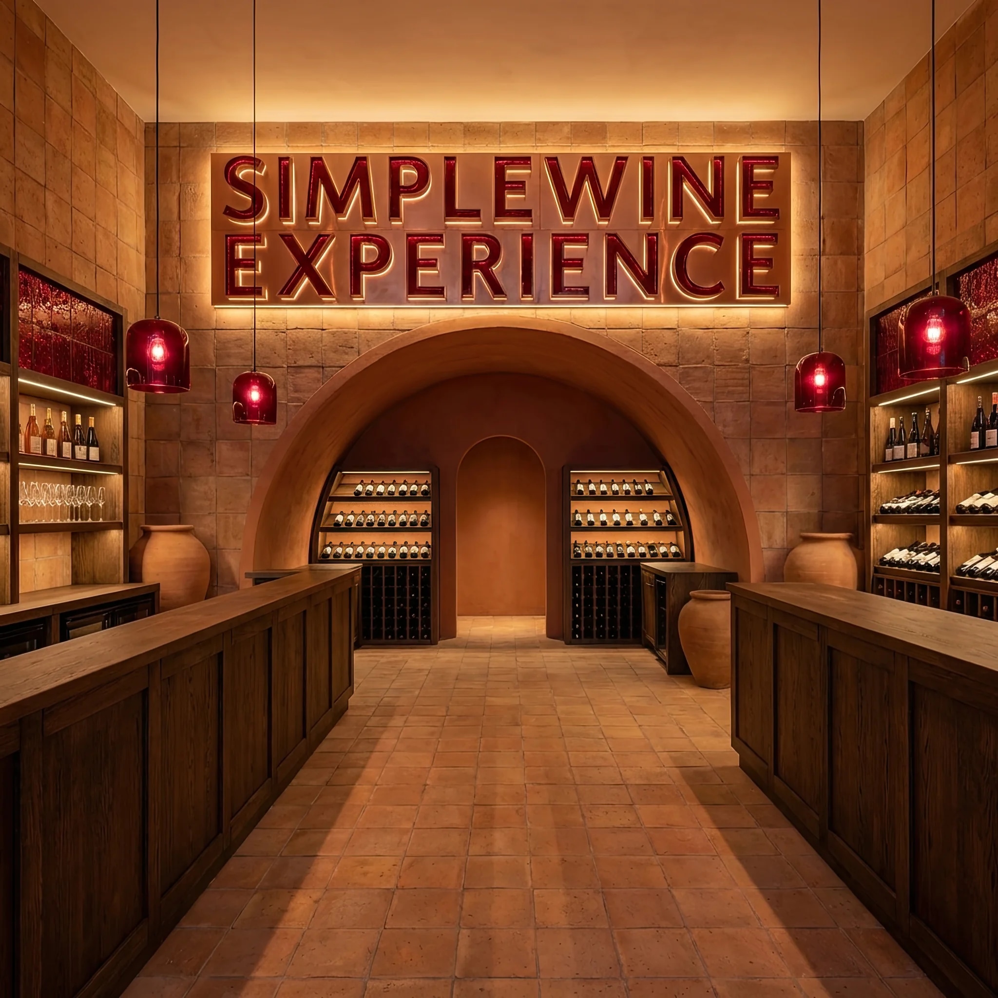 Стойка ресепшен для SimpleWine